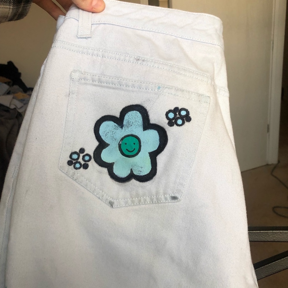 Hand painted pants!